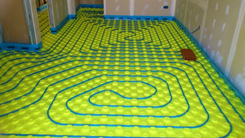 Warm Floor Installation